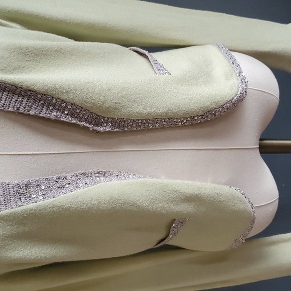 Michelle Nicole green cardigan sweater size M - Picture 9 of 12